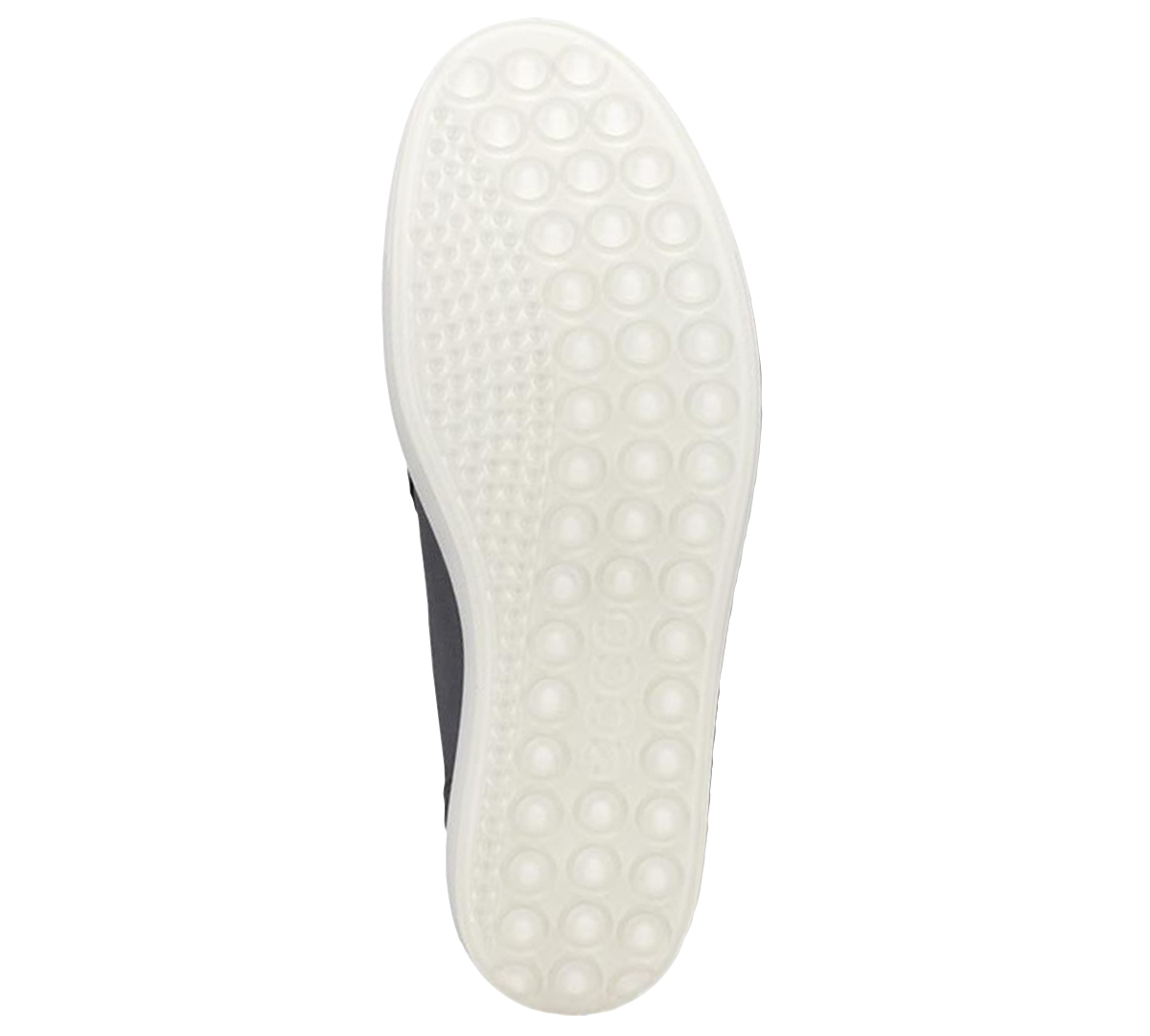 Ecco Soft 7 Mid Top Zip Sneaker In Silver Metallic,magnet Nubuck