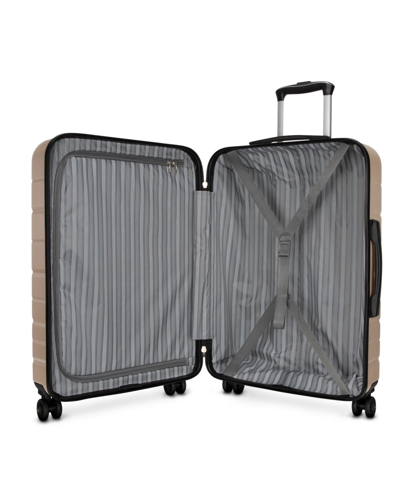Чемодан Skyway Epic 2.0 Hardside Medium Check-in Spinner, цвет: Костяной — фото 4