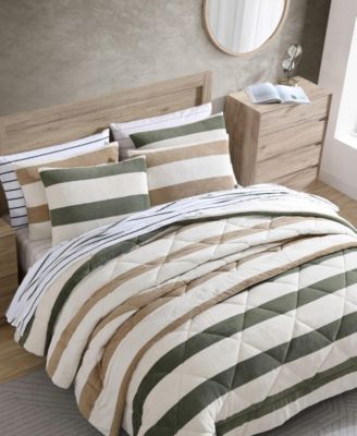 CLOSEOUT! Lawndale Twill Plush 2-Pc. Comforter Set, Twin