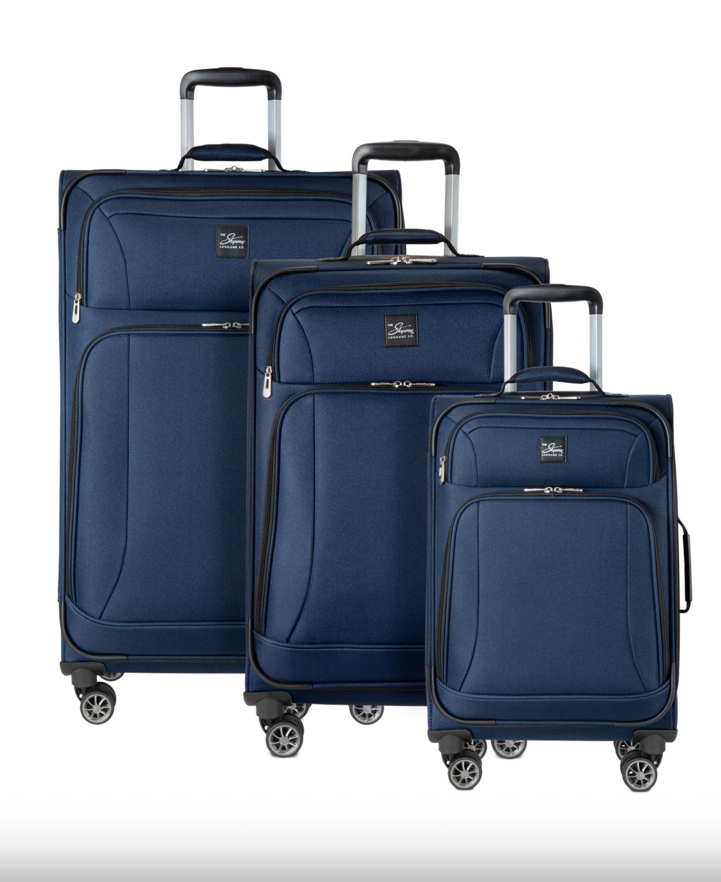 Чемодан Skyway Epic Carry-on Spinner, цвет: Чёрный — фото 13