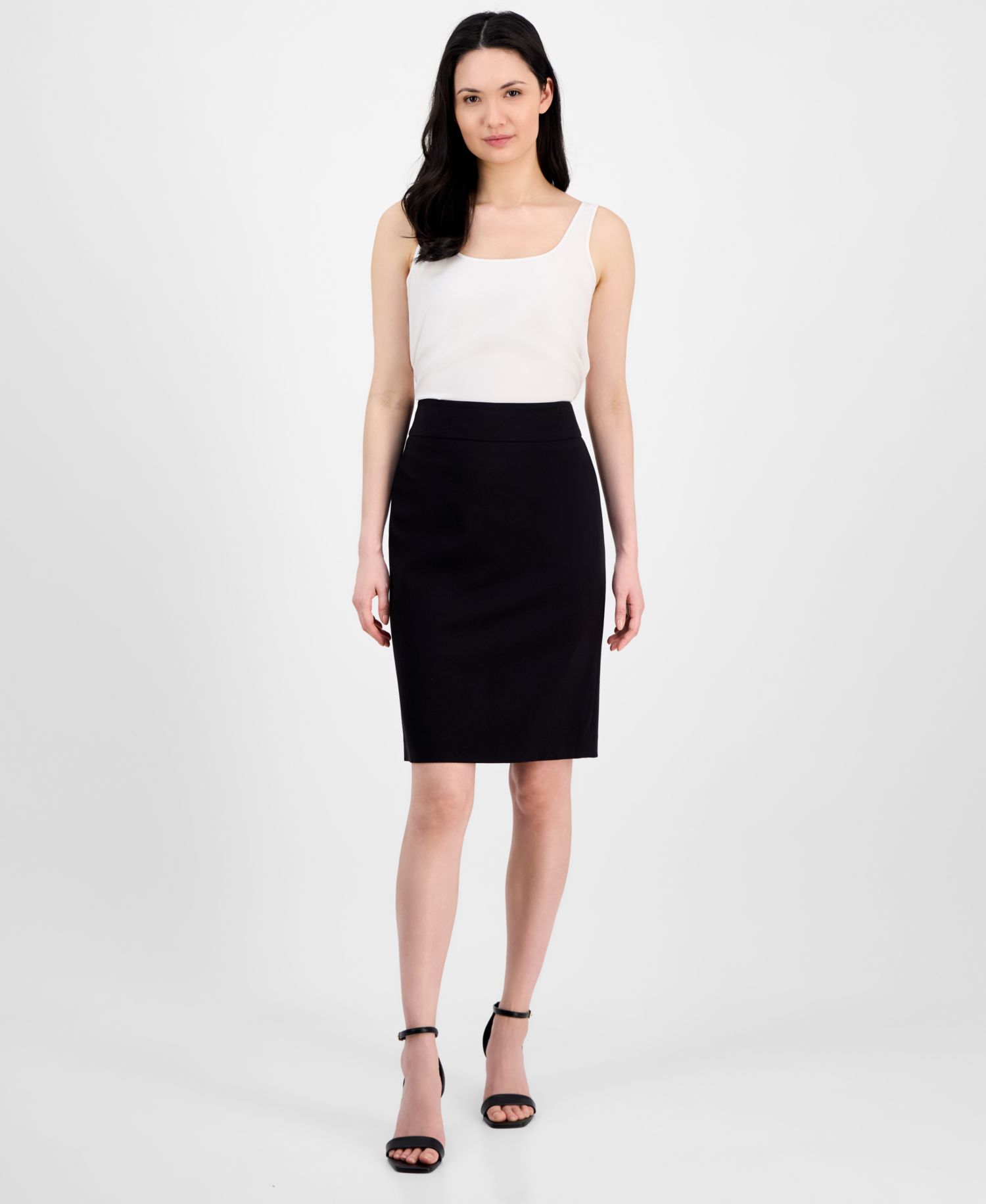 Women's Knee-Length Pencil Skirt