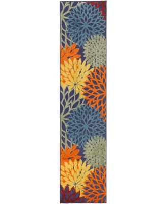 Aloha ALH05 2'3"x8' Runner Area Rug