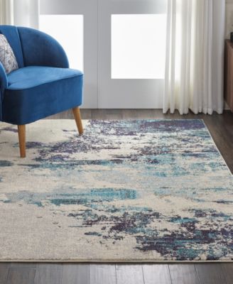Celestial CES02 5'3"x7'3" Area Rug