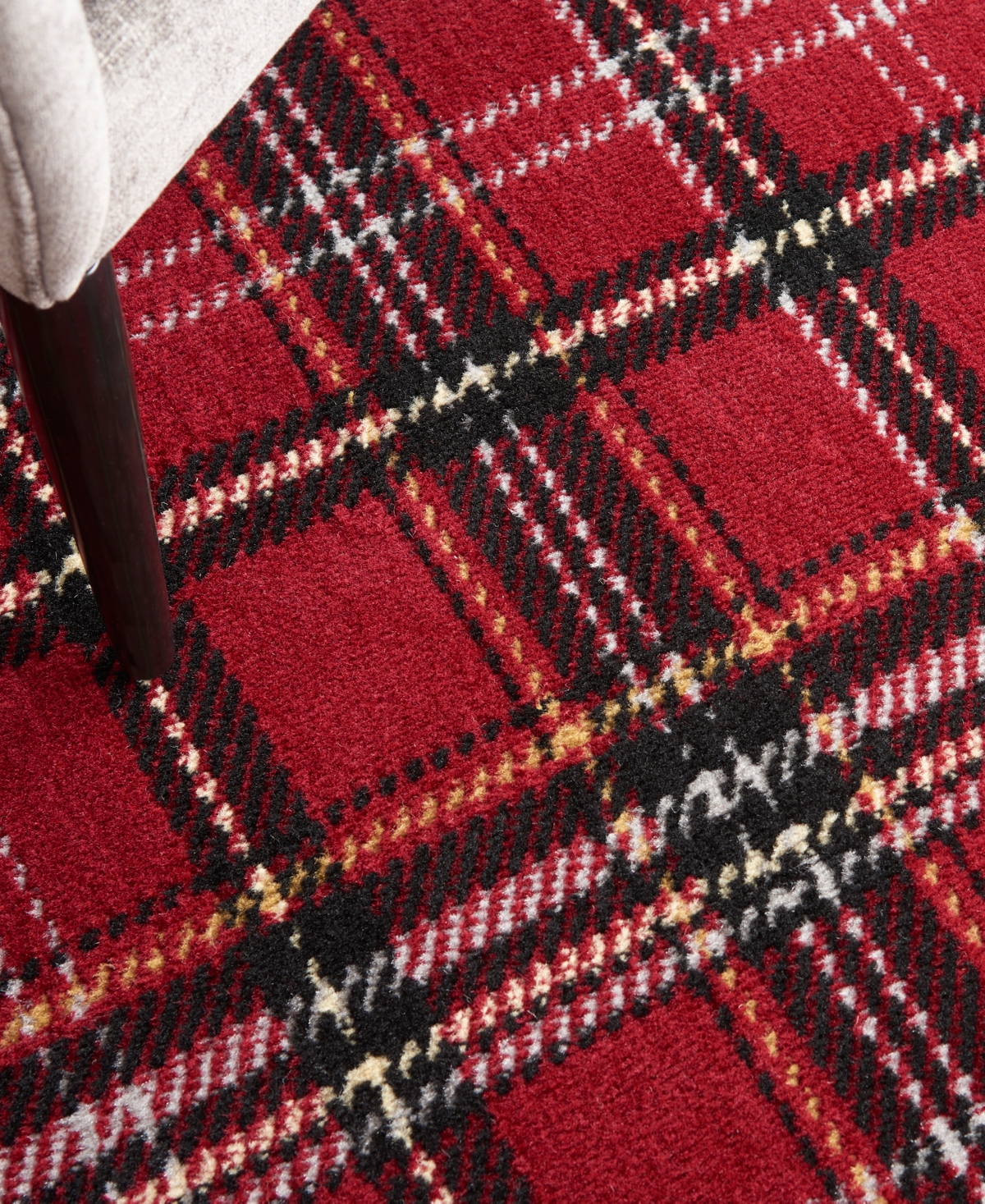 Nourison Home Grafix Grf03 5'3"x5'3" Round Area Rug In Red