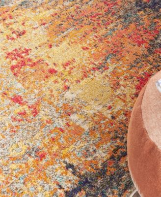 Celestial CES15 7'10"x7'10" Round Area Rug