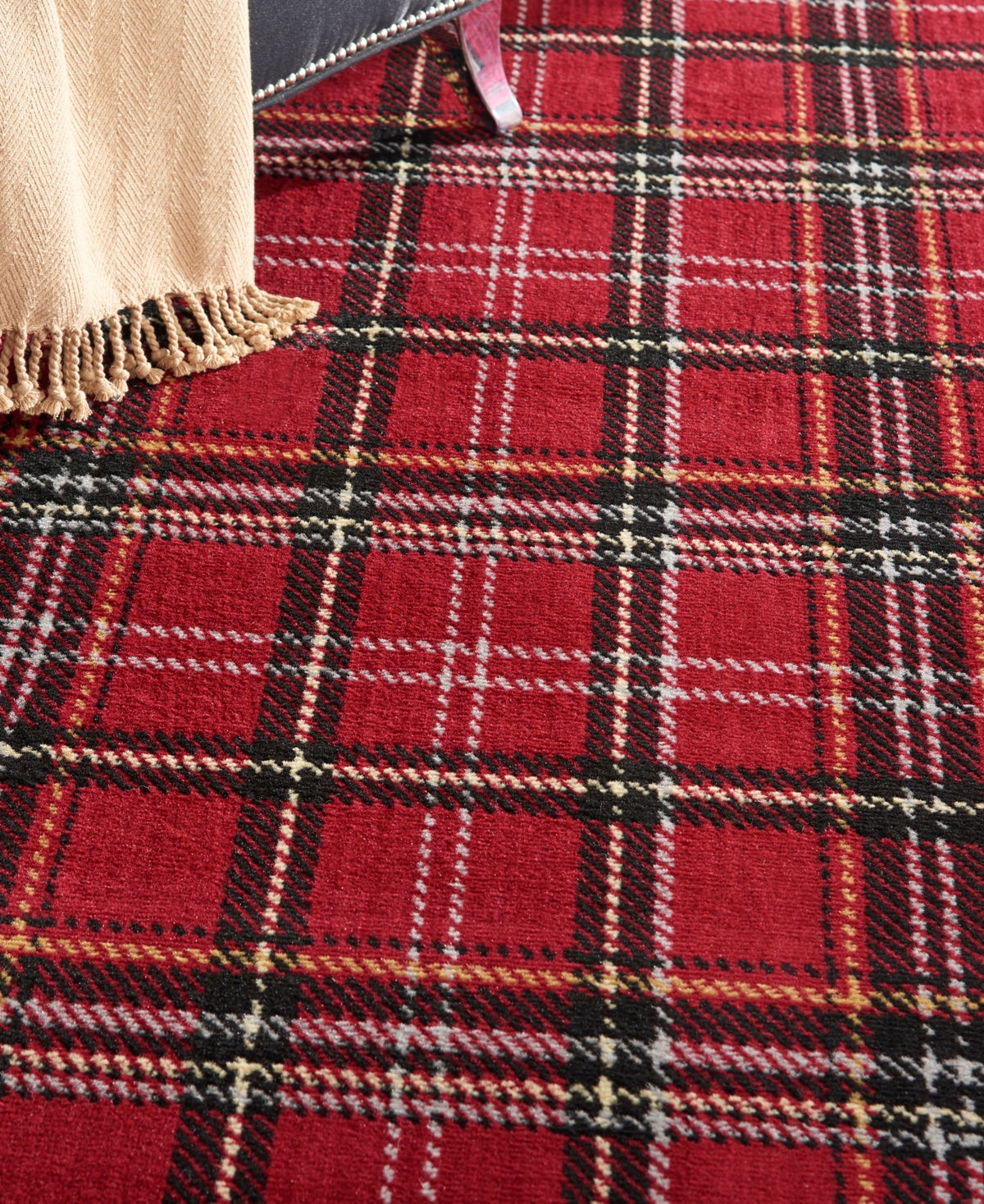 Nourison Home Grafix Grf03 7'x10' Area Rug In Red