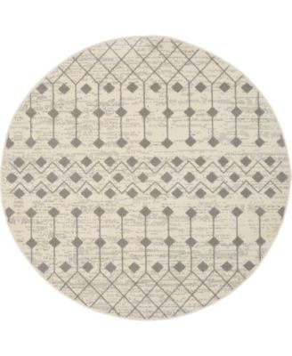 Grafix GRF37 5'3"x5'3" Round Area Rug