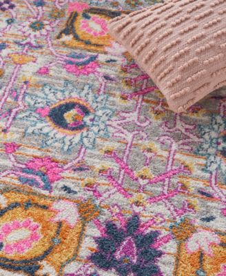 Passion PSN01 5'x5' Round Area Rug