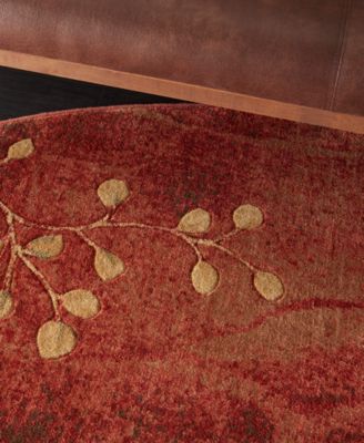 Somerset ST74 3'6"x3'6" Round Area Rug