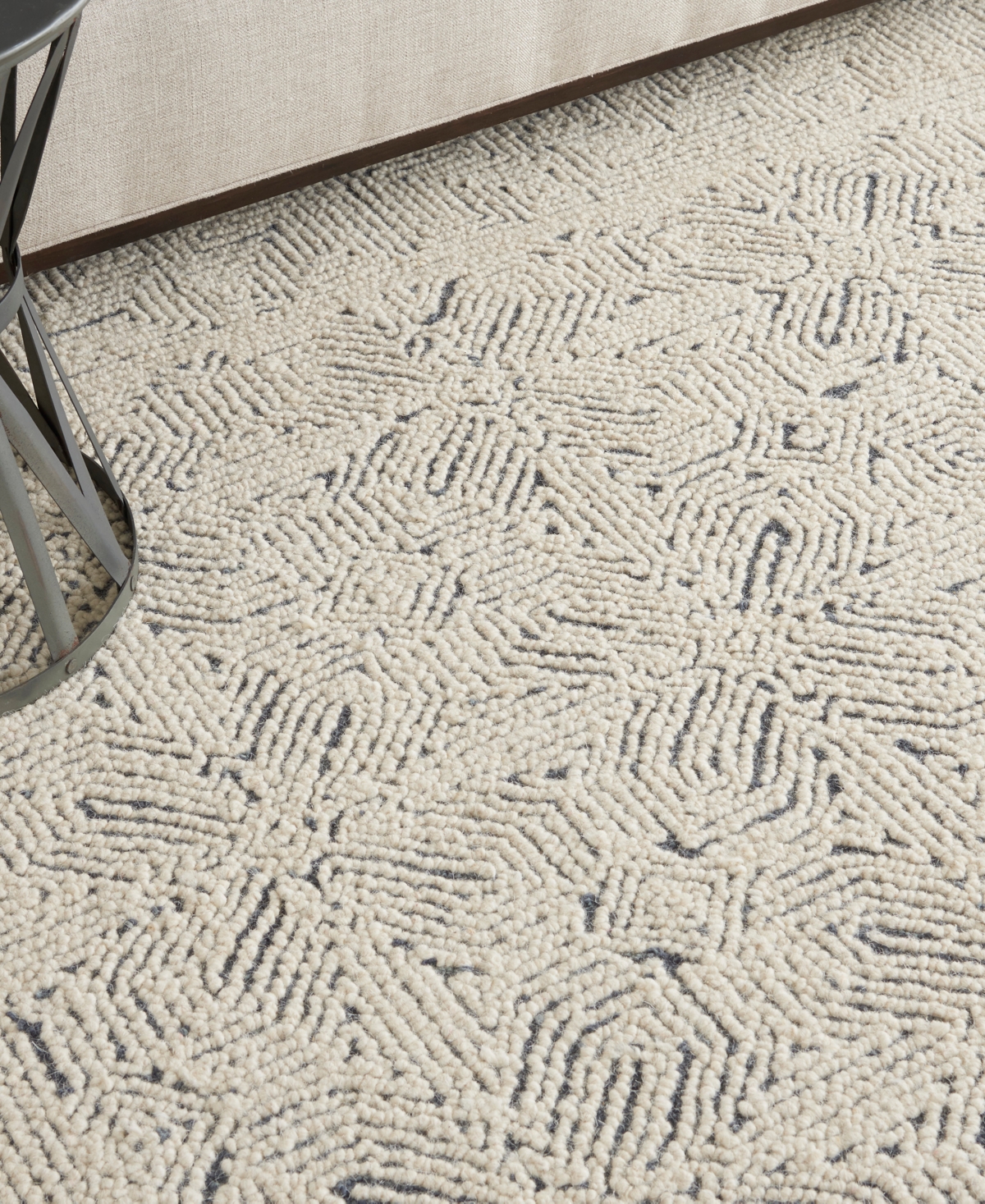 Nourison Home Colorado Clr05 7'9x9'9 Area Rug In Ivory,navy