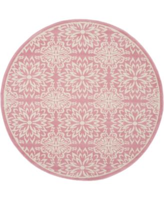 Jubilant JUB06 5'3"x5'3" Round Area Rug