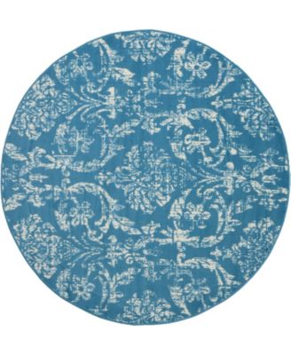 Jubilant JUB09 5'3"x5'3" Round Area Rug
