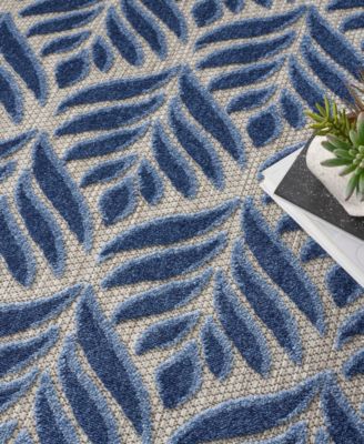 Aloha ALH35 7'10"x7'10" Round Area Rug