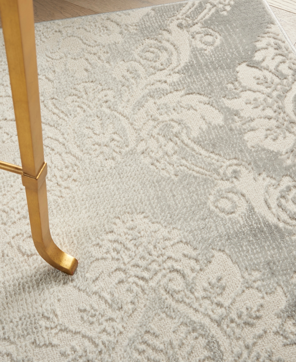 Nourison Home Elation ETN03 4'x6' Area Rug -Gray