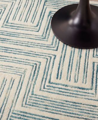 Interlock ITL06 3'9"x5'9" Area Rug