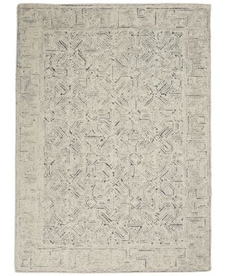 Nourison Home Colorado Clr05 Rug Collection In Ivory,navy