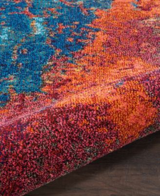 Celestial CES08 7'10"x7'10" Round Area Rug