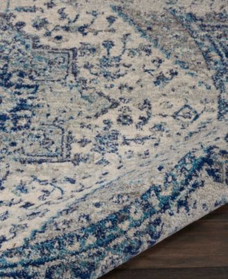 Tranquil TRA06 4'x4' Round Area Rug