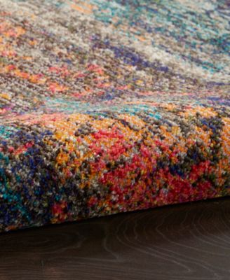 Celestial CES15 7'10"x7'10" Round Area Rug