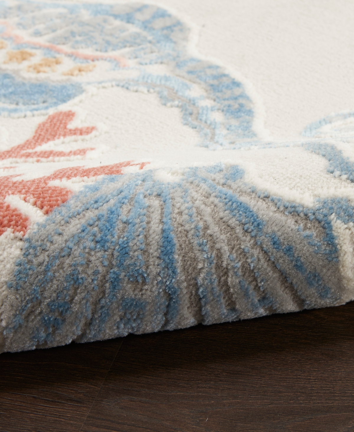 Nourison Home Seaside Sds03 5'3"x7'3" Area Rug In Multi