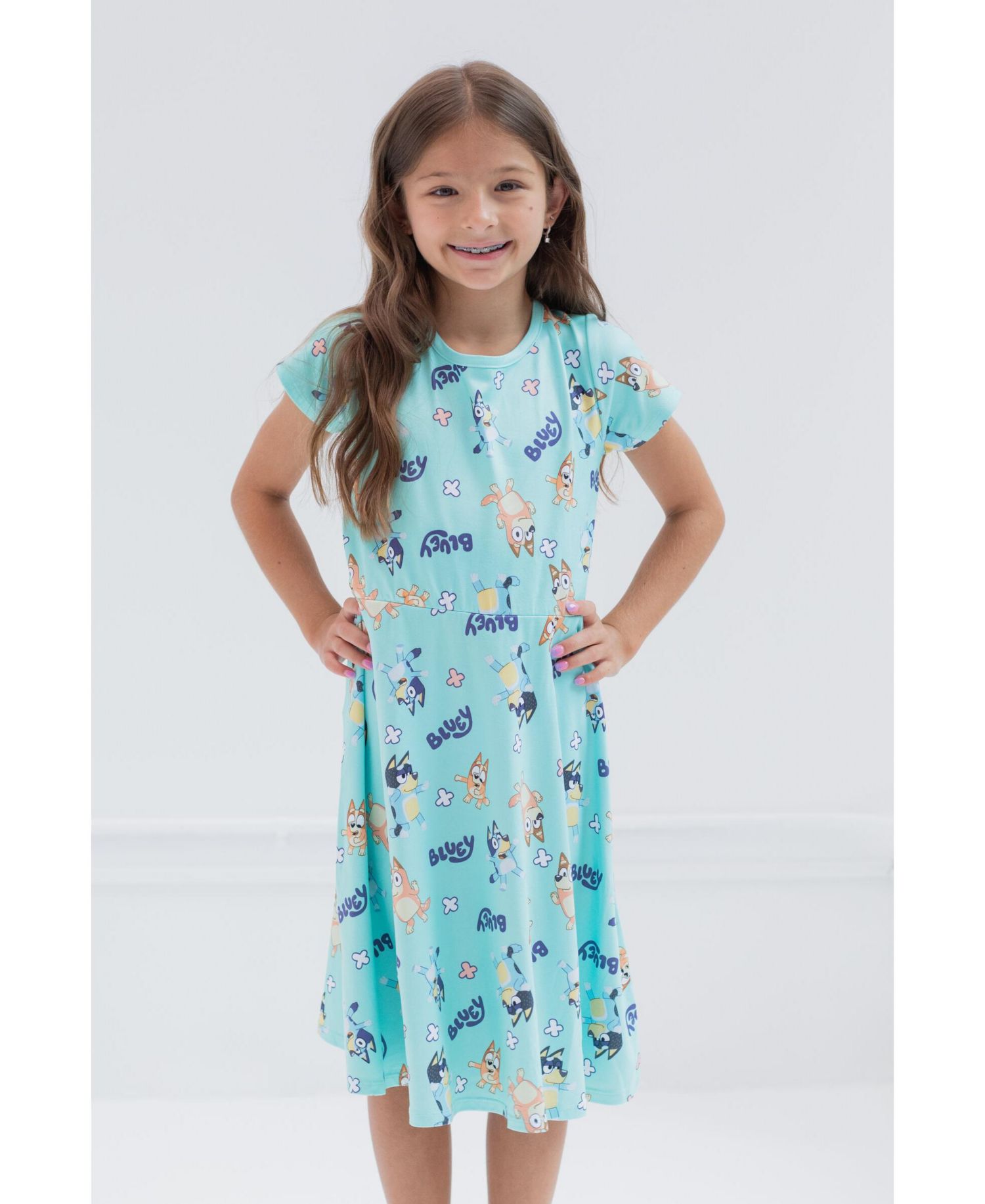 Toddler Girls Mom Dad Bingo 2 Pack Skater Dresses Toddler|Child