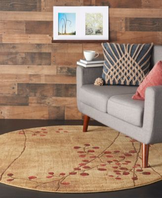 Somerset ST74 7'9"x7'9" Round Area Rug