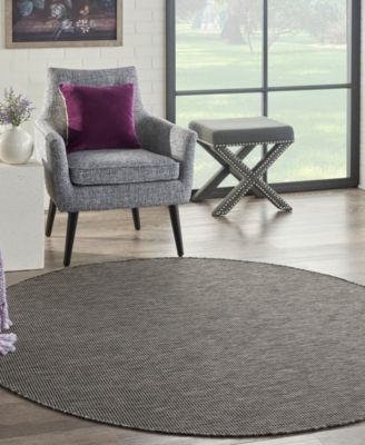 Positano POS01 6'x6' Round Area Rug