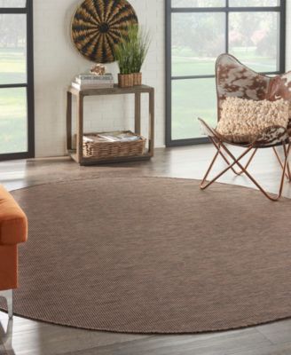 Positano POS01 8'x8' Round Area Rug