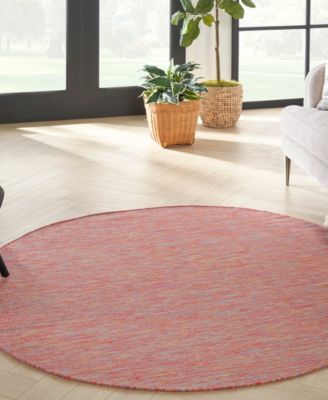 Positano POS01 8'x8' Round Area Rug