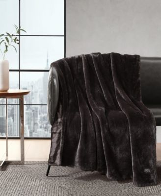 Solid Throw, 60" X 50"