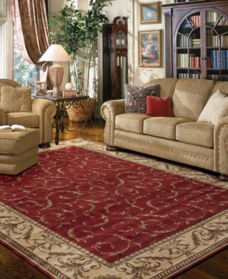 Nourison Home Somerset St02 Rug Collection In Brown