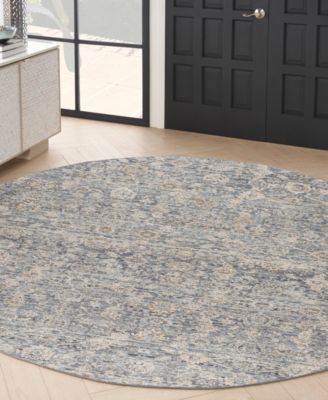 Lynx LNX08 7'10"x7'10" Round Area Rug