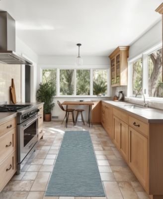 Washable Solutions WSL01 2'2"x8' Runner Area Rug