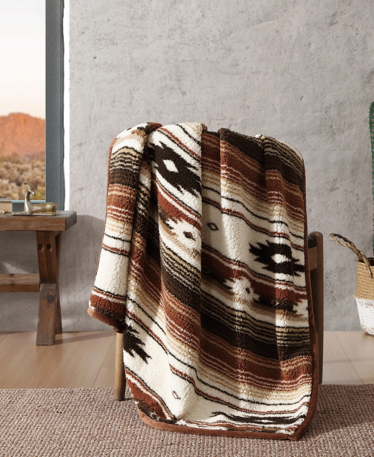 Wrangler Frontier Sherpa Throw, 60" x 50"