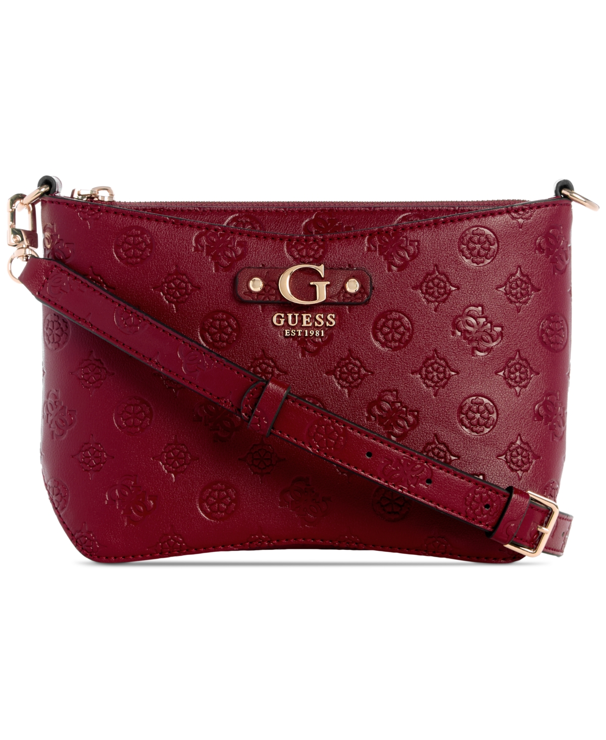 Guess Gerty Top-Zip Crossbody
