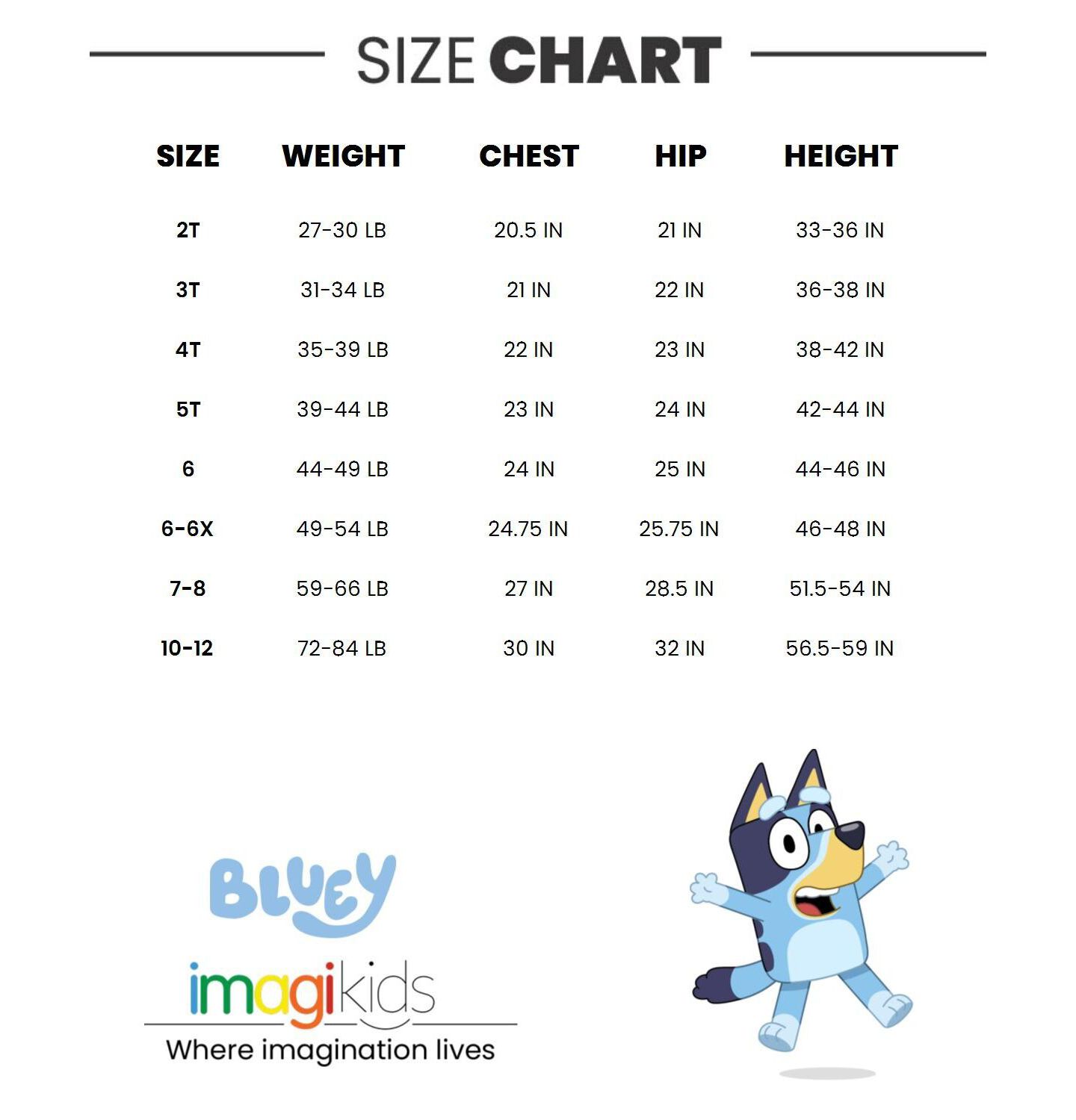 Платье Bluey Bingo Dress to для девочек, цвет: Синий — фото 3