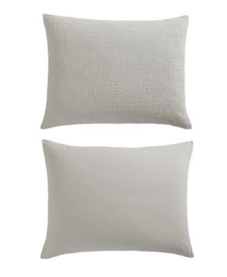 Puckered Texture 3-Pc. Duvet Cover Set, Queen