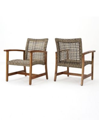 Streamdale Hampton Wicker Club Chair Antique Style, Modern Comfort