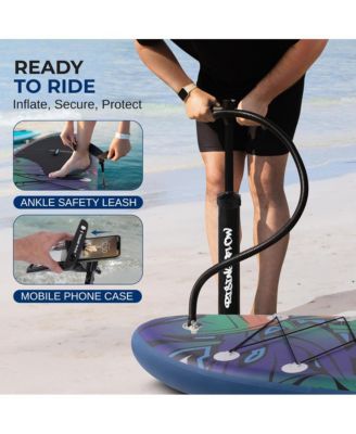 Rising Flow Stand-Up Paddle-Board (SUP) with Waterproof Mobile Phone Case, 10'6"