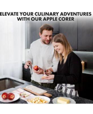 Premium Apple Corer Tool Stainless Steel Serrated Blade