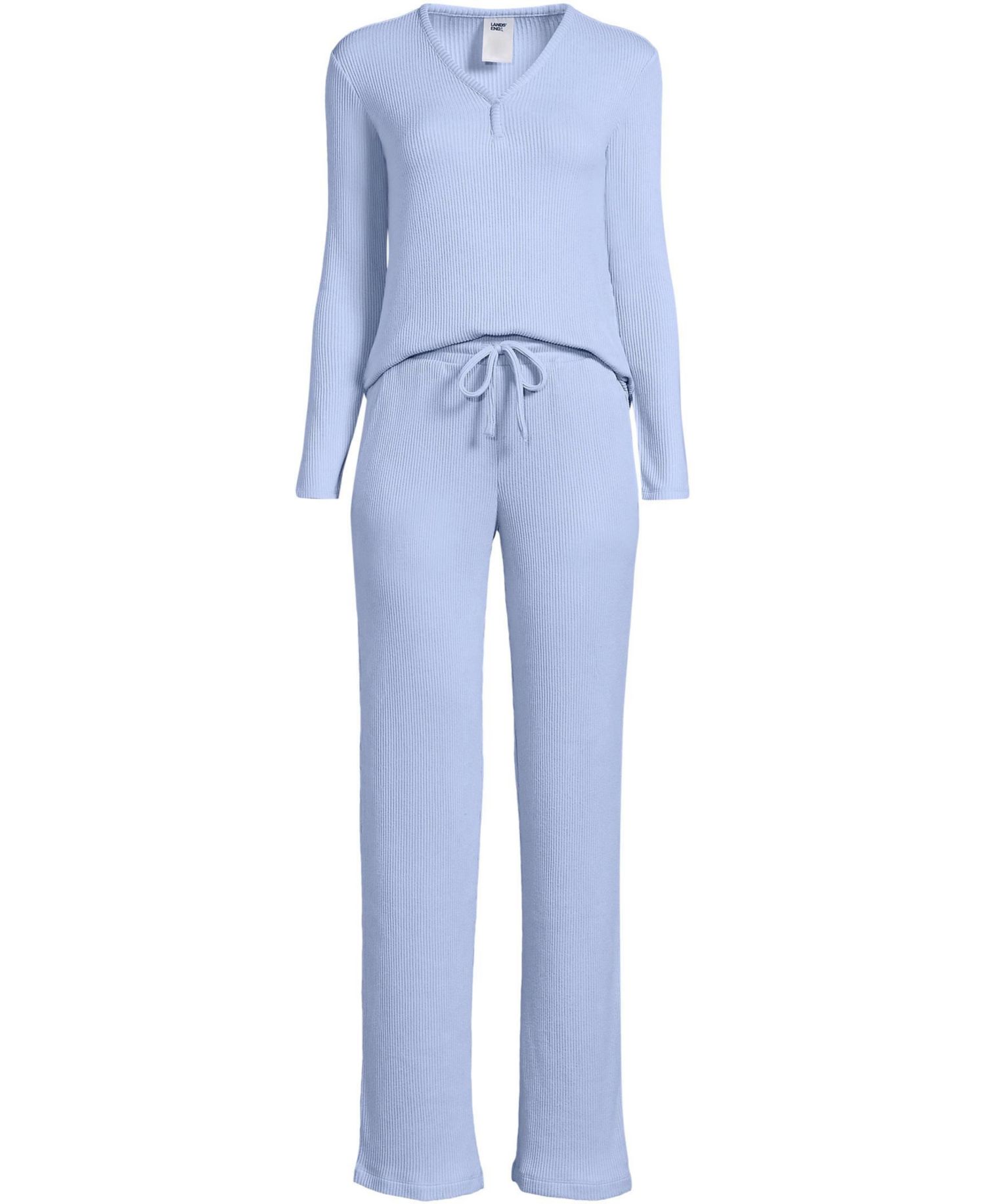 Women's Cozy 2 Piece Pajama Set - Long Sleeve Top and Pants