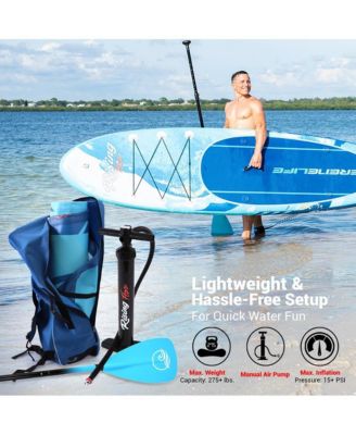 Rising Flow Stand-Up Paddle-Board (SUP) with Waterproof Mobile Phone Case, 10'6"