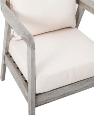 Streamdale Acacia Patio Club Chair with Waterproof Cushion