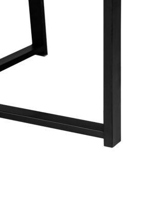 Streamdale Octagonal Vintage Farmhouse Coffee Table with Metal Legs