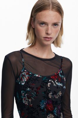 Women's Mesh combo dress