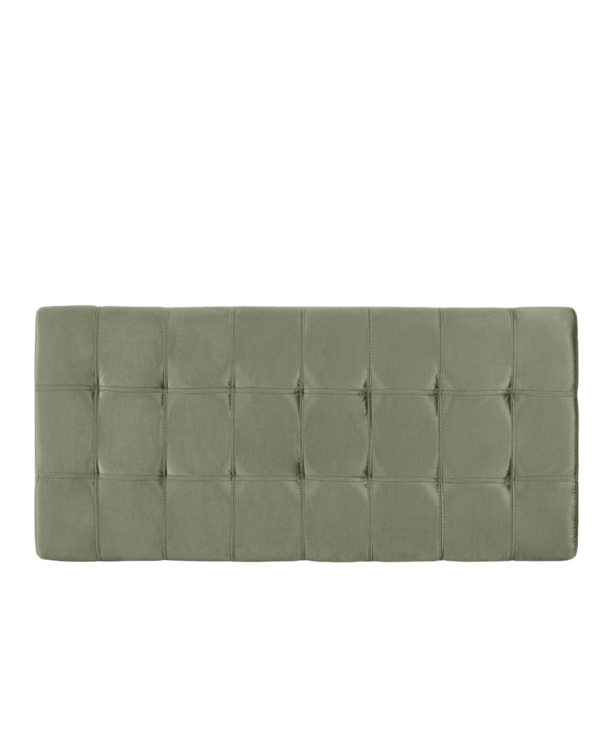 Streamdale Furniture Tufted Velvet Storage Ottoman with Lift-Top and Waffle Stitching