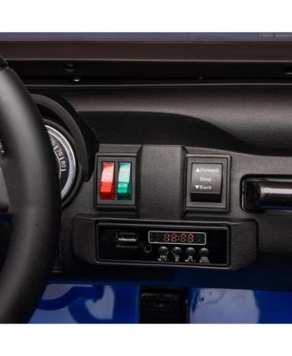 24V Two-seater Kids Ride On Car W/Parents Remote Control, Licensed Toyota LC250,110w Motors, With Shovel, Three-point Seat Belt, Slow Start, Speed adjustment, Bluetooth, Music for Kids Aged 3+.