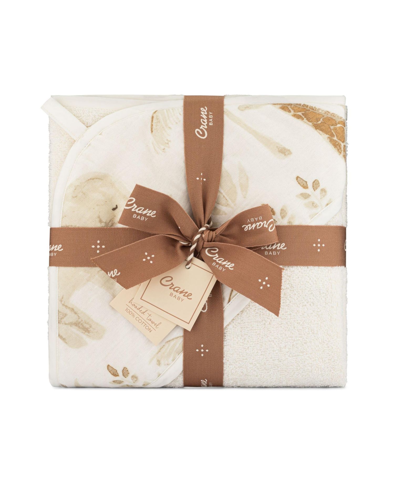 Infants Safari Animal Kendi Hooded Towel