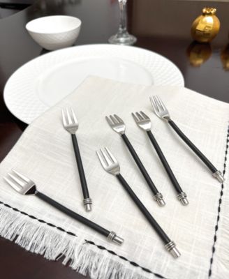 Curved 6-Pc. Cake Fork Set, Service for 6