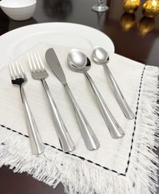 Swirl 20-Pc. Flatware Set, Serving for 4